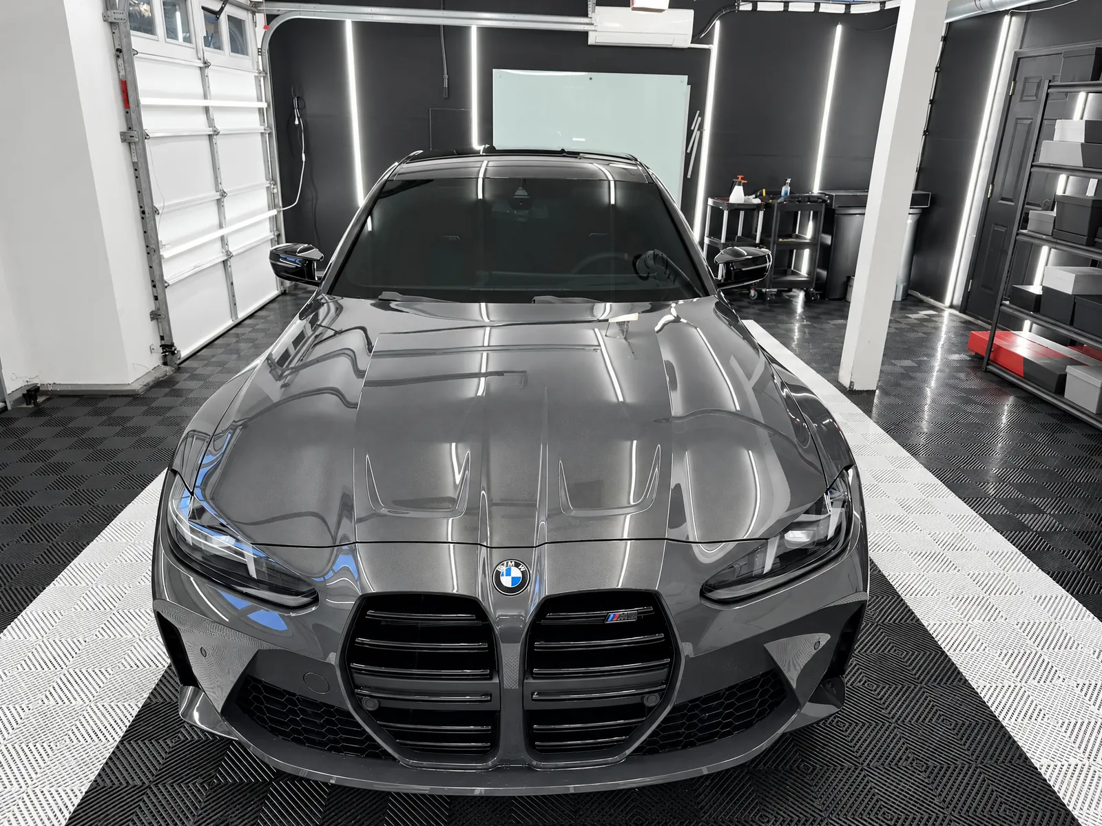 Gray BMW M3 at Complete Ceramic Coating in Auburn, WA
