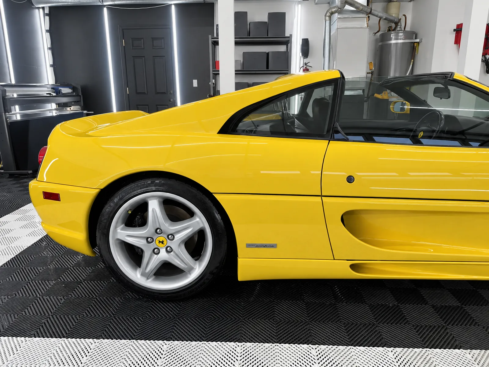 Yellow Ferrari at Complete Ceramic Coating in Auburn, WA